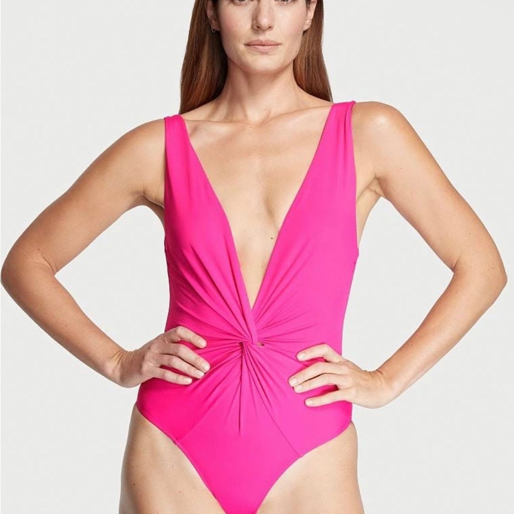 Victoria's Secret Hot Pink One-Piece Swimsuit